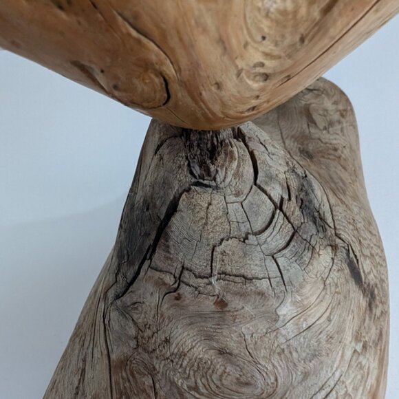 Driftwood Sculpture Real Wood Duck Finished By Noble A Needham 1989 Hand carved - Picture 7 of 11